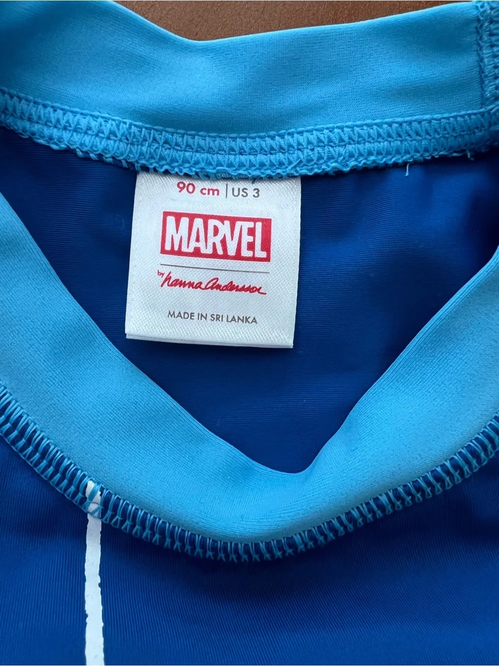 HANNA ANDERSSON x Marvel Spiderman Swim Trunks & Rashguard, 3T